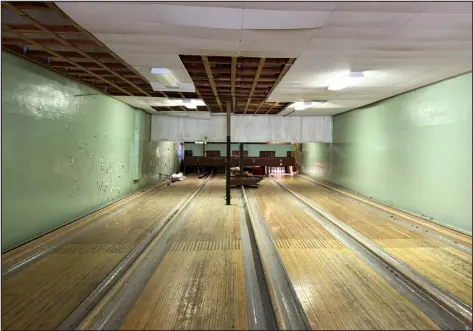  ?? PROVIDED BY COLORADO PRESERVATI­ON, INC. ?? The historic Victor Bowling Alley is one of Colorado’s Most Endangered Places in 2024, according to Colorado Preservati­on, Inc. Located in a former mining town, the bowling alley has been around for nearly 100 years.