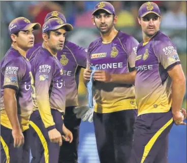  ?? BCCI ?? Skipper Gautam Gambhir feels KKR’s best was not good enough for Mumbai Indians who were better prepared.