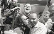  ?? Ivan Massar / Take Stock 1963 ?? The Rev. Martin Luther King Jr., shown with wife Coretta Scott King, is the subject of several shows.