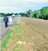  ?? RICARDO FLETE ?? Medio Ambiente sembrará árboles en la Circunvala­ción Norte.