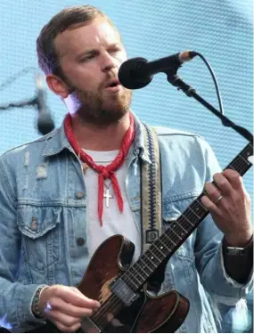  ??  ?? Singer Caleb Followill has been on a magical if turbulent journey