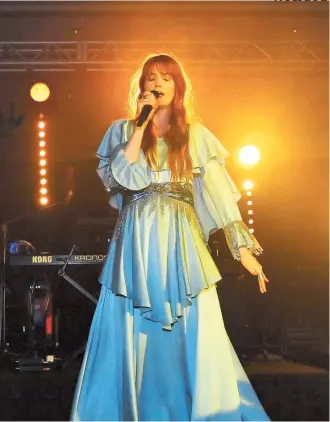  ?? Photo / Getty Images ?? Left: Florence and the Machine’s fifth studio album, Dance Fever.