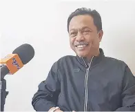  ??  ?? YUSOF ketika ditemui pada sidang media pada Rabu.