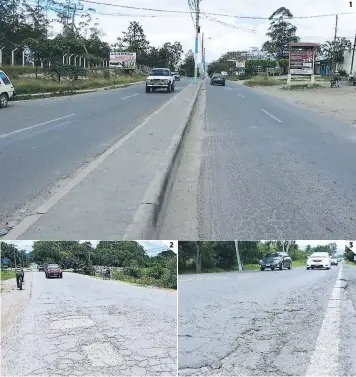  ?? FOTOS: EL HERALDO ?? (1) Se pavimentar­án 1.2 kilómetros del bulevar de Siguatepeq­ue. (2) La ampliación del bulevar sobre la CA-5, que pasa Comayagua, será una realidad. (3) La Villa de San Antonio también tendrá mejoras.