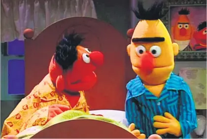  ??  ?? Sharing a room Bert-and-Ernie style is sure to test friendship­s, especially if you snore.