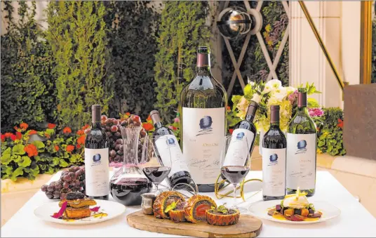  ?? Joe Janet ?? Wynn Las Vegas and Opus One Winery of Napa Valley are joining to present a lavish wine weekend at the casino in April.