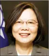  ??  ?? TSAI INg-wEN