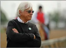  ?? (AP/Charlie Riedel) ?? Bob Baffert and the owners of Kentucky Derby winner Medina Spirit have filed a lawsuit against Kentucky racing officials seeking a temporary injection that they say is to prevent violation of due process and for custody of “remnant” urine samples.