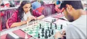  ??  ?? Players in action during the LU Open Chess Tournament in Lucknow on Tuesday.