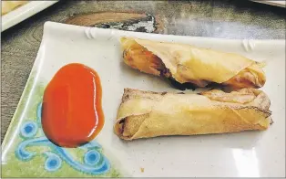  ??  ?? Formosa’s spring rolls