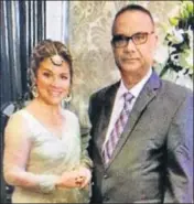  ?? PHOTO: TWITTER ?? Sophie Trudeau, wife of Canadian PM Justin Trudeau, with Jaspal Singh Atwal in India.