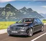  ?? FOTO: DAIMLER ?? Die neue S-Klasse kann in Teilen autonom fahren.