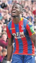  ??  ?? Wilfried Zaha