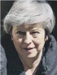  ??  ?? 0 Theresa May lost confidence in her former defence minister