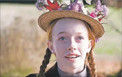  ?? SUBMITTED PHOTO ?? A lot of legendary actresses have played Anne Shirley on the screen and stage over the years, but come Sunday, March 19 she will be played by 14-yearold Amybeth McNulty, who beat out 1,800 girls from Canada for the role.