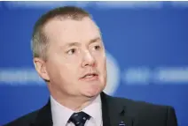  ??  ?? Willie Walsh, chief executive of IAG, speaking at an aviation summit in Washington recently. (AFP)