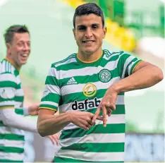  ??  ?? Moi Elyounouss­i has been in fine form, including his double against Livingston last Saturday