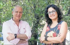  ?? / CEBAS ?? Federico Dicenta y Raquel Sánchez, investigad­ores del CSIC.