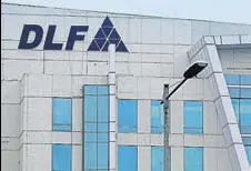  ?? MINT/FILE ?? DLF posted a 58% drop in net profit to ₹109.01 crore in the AprilJune quarter