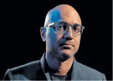  ?? Vincent Tullo, © The New York Times Co. ?? Ayad Akhtar, the Pulitzer Prize- winning playwright whose new novel is “Homeland Elegies.”