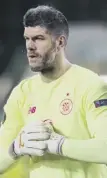  ??  ?? 0 Celtic’s No 1 goalkeeper Fraser Forster.