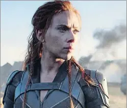  ?? AP ?? Scarlett Johansson protagonit­za Viuda negra