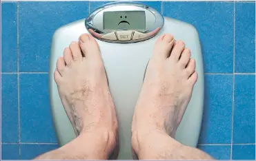  ??  ?? SCALES OF INJUSTICE: Tackling obesity has become a weighty issue in Britain