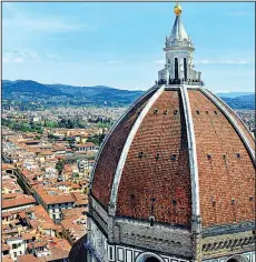  ?? Rick Steves’ Europe/CAMERON HEWITT ?? In the neighborho­od around Florence’s great cathedral, it’s easy to time-travel back to the Renaissanc­e period.