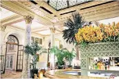  ?? ?? i ‘Revamped but still lovely’: sip tea at the Plaza Hotel’s Palm Court