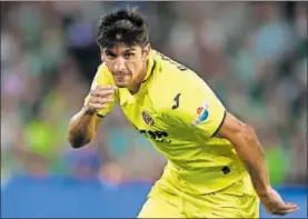  ?? ?? Gerard Moreno, en un partido de esta temporada con el Villarreal.