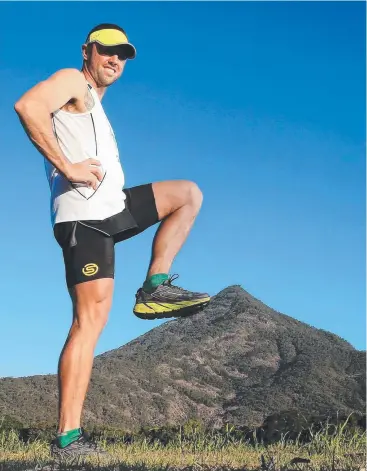  ?? Picture: JUSTIN BRIERTY ?? HARDEST RACE: Consistent third place getter and Gordonvale resident, Steve Francis, is ready for a good run in this weekend’s Great Pyramid Race.