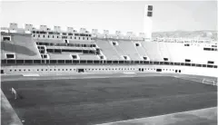  ??  ?? Le nouveau stade de la ville d’Agadir inauguré en 2012