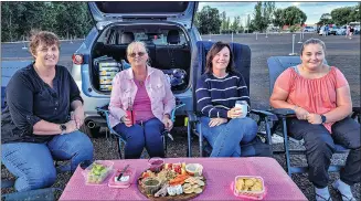  ?? ?? Lynda Cole, Ellen Lovett-lodge, Deanna Mccarthy and Annabelle Cole