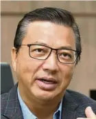  ??  ?? Liow: ‘We aim to be a university by 2020.’