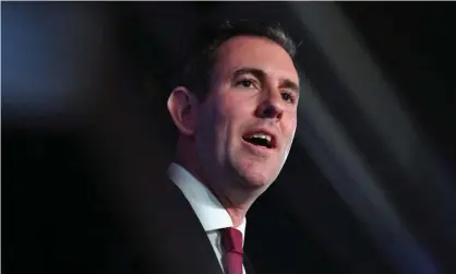  ?? Photograph: Mick Tsikas/AAP ?? The shadow treasurer, Jim Chalmers, says Labor must remain focused on the needs of voters and develop a strategy to boost its primary vote.