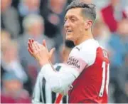  ?? REUTERS ?? Mesut Ozil announced his internatio­nal retirement in July.