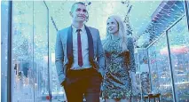  ??  ?? Emma Roberts and Dave Franco in a scene from Nerve.