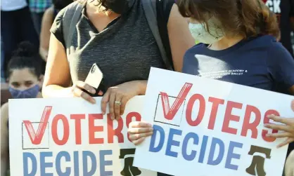  ?? Photograph: Startraks Photo/Rex/Shuttersto­ck ?? ‘What does such a large coalition mean for the Democrats?’