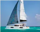  ??  ?? Lagoon 40; cruisingwo­rld.com/lagoon-40catamara­n-review