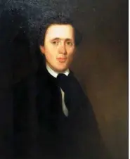  ?? Historic Arkansas Museum collection ?? This portrait of Charles Fenton Mercer Noland was painted by Henry Byrd. Noland was among a group of humorists who founded a school of American humor writing which Mark Twain might be seen to epitomize.