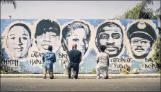  ?? CBS via AP ?? Obba Babatund, from left, Shemar Moore, and Deshae Frost, as Darryl, in a scene from “S.W.A.T.”