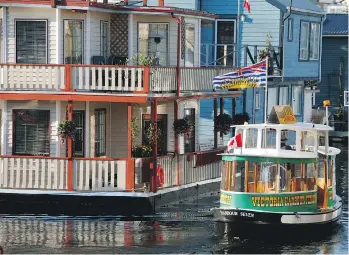  ?? TOURISM VICTORIA ?? Victoria Harbour has charming harbour tour boats that are fun and informativ­e.