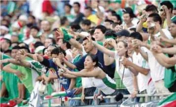  ?? | MEXSPORT ?? Los seguidores mexicanos están en la mira de FIFA para que no reincidan.