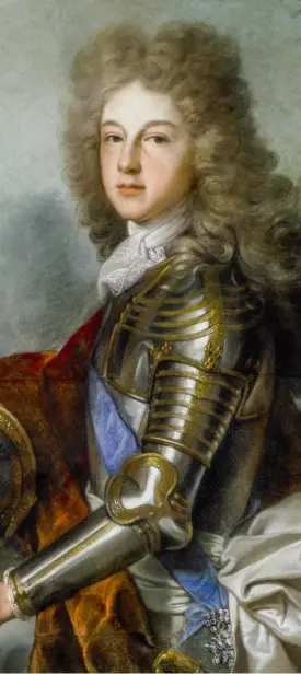  ?? ?? Portrait de Philippe V (1683-1746), roi d'Espagne (1700-1746), vers 1700, de Joseph Vivien.