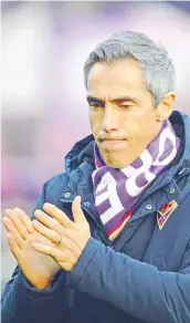  ?? ANSA ?? Paulo Sousa, 45 anni