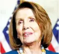  ??  ?? Nancy Pelosi