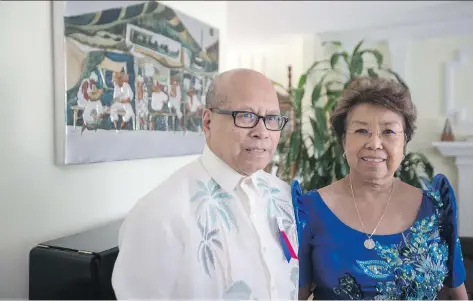  ?? LIAM RICHARDS ?? Paulino Pabello moved to Saskatoon in 1967 and was the first president of the Filipino-Canadian Associatio­n of Saskatoon. He and wife, Sandra, continue to help other Filipino immigrants settle in the city.