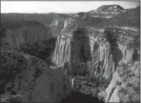  ?? The Associated Press ?? UPPER GULCH: The Upper Gulch section of the Escalante Canyons within Utah’s Grand Staircase-Escalante National Monument is shown. Outdoor clothing giant Patagonia and other retailers have jumped into a legal and political battle over President Donald...