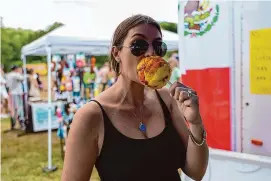  ?? Ken Honore/ For Hearst Connecticu­t Media, file photo ?? The annual New England Taco Festival will return to the Guilford Fairground­s July 27-28.