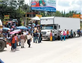  ??  ?? La CNTE afirmó que no teme a los descuentos por no acudir a las escuelas.